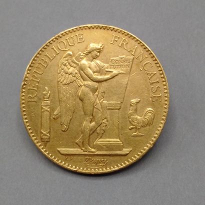
FRANCE




Une pièce de 100 francs or -...