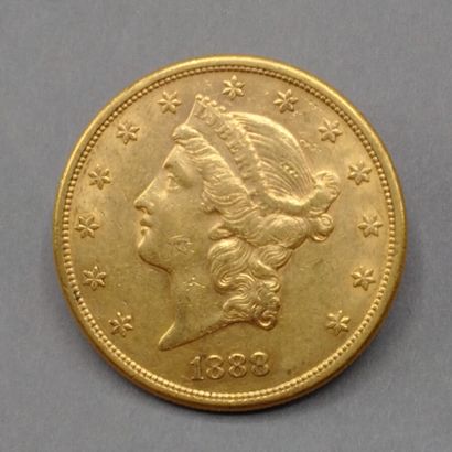 
ETATS-UNIS




Une pièce de 20 Dollars or,...