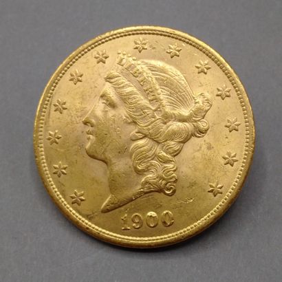 
ETATS-UNIS




Une pièce de 20 Dollars or,...