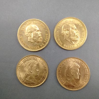 
PAYS-BAS




- Une pièce 10 gulden or -...