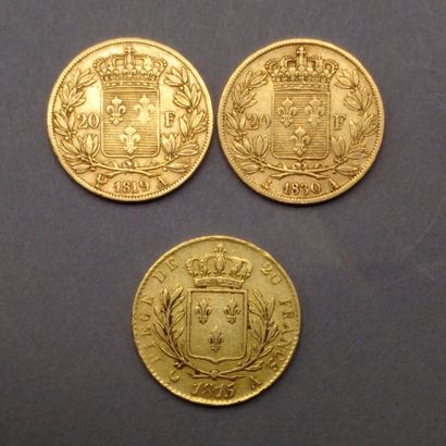 
FRANCE




- Une pièce 20 F or Charles X...