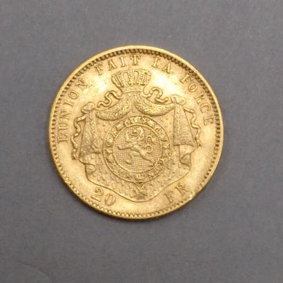 
BELGIQUE




Une pièce 20 F or Léopold II...