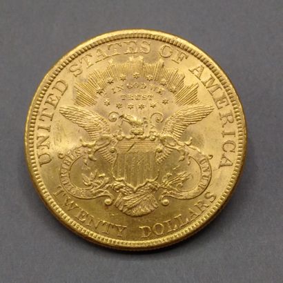 
ETATS-UNIS




Une pièce de 20 Dollars or,...