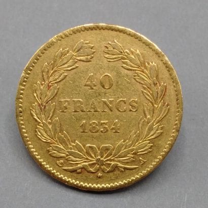 
FRANCE




Un pièce de 40 francs or - 1834









Toutes...