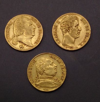 
FRANCE




- Une pièce 20 F or Charles X...
