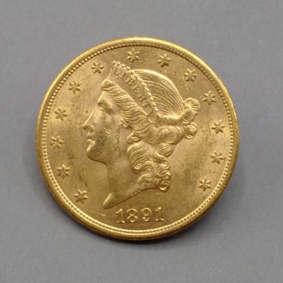 
ETATS-UNIS




Une pièce de 20 dollars or...