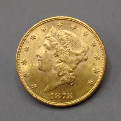 
ETATS-UNIS




Une pièce de 20 Dollars or,...