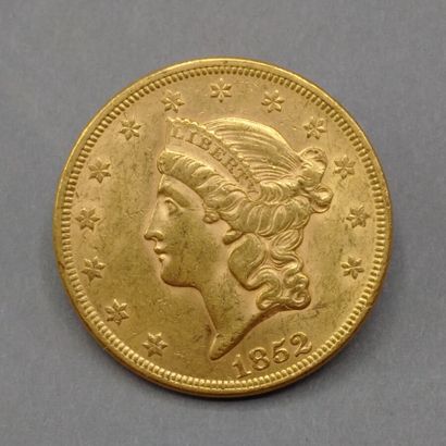 
ETATS-UNIS




Une pièce de 20 Dollars or,...