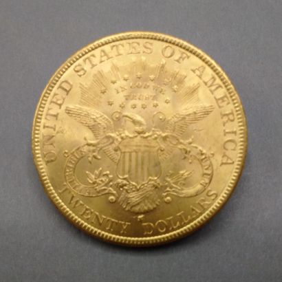
ETATS-UNIS




Une pièce de 20 Dollars or,...