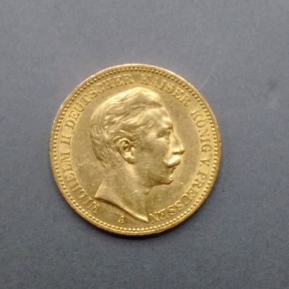 
ETATS ALLEMANDS




Une pièce 20 mark or...