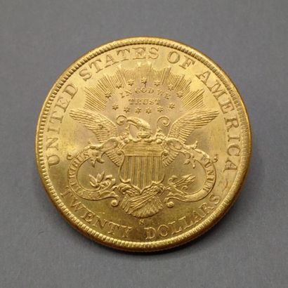 
ETATS-UNIS




Une pièce de 20 Dollars or,...