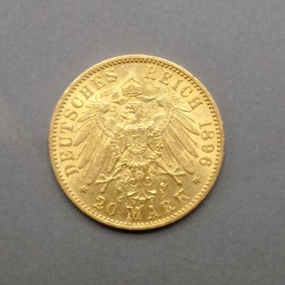 
ETATS ALLEMANDS




Une pièce 20 mark or...