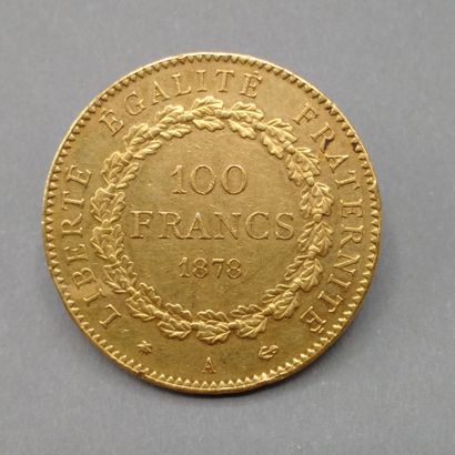 
FRANCE




Une pièce de 100 francs or -...