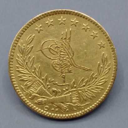
TURQUIE




500 Kurush Or ou 500 Piastres...