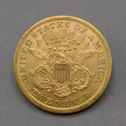 
ETATS-UNIS




Une pièce de 20 Dollars or,...