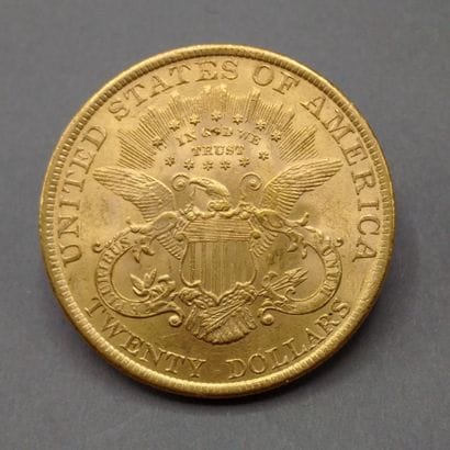 
ETATS-UNIS




Une pièce de 20 Dollars or,...