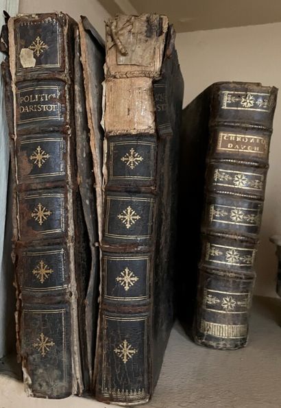 Lot de livres anciens du XVIIIe siècle au...