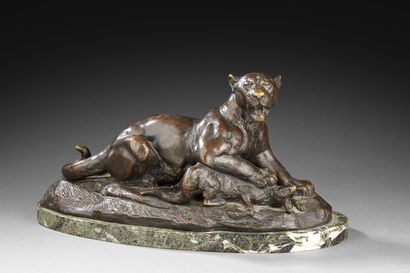 Édouard Paul DELABRIERRE (1829-1912)

Panthère...