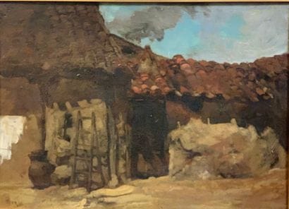 Daniel VIERGE (1851-1904)

Intérieur de cour...