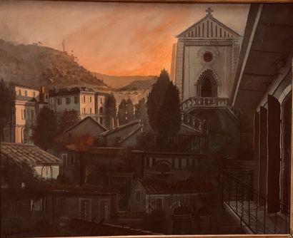 Michel ANDREANI (XXe siècle)

Vue de Rome

Huile...