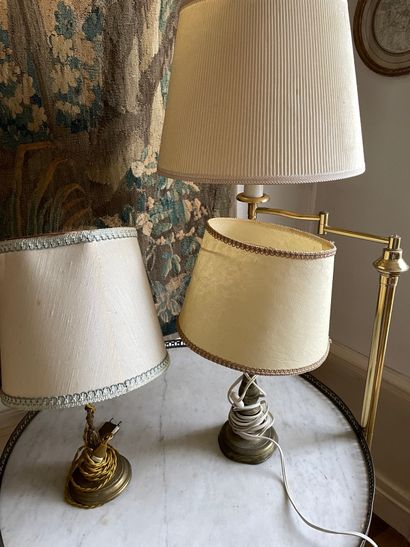 Trois lampes