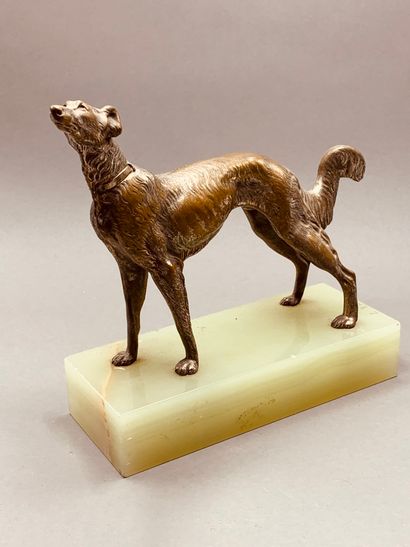 Louis-Albert CARVIN (1860-1951)

Barzoï

Bronze...