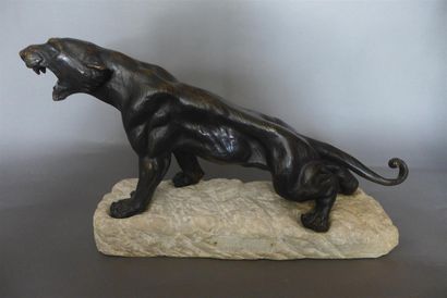 Nino de FIESOLE (XIX-XXe siècle)

Tigre rugissant

Bronze...