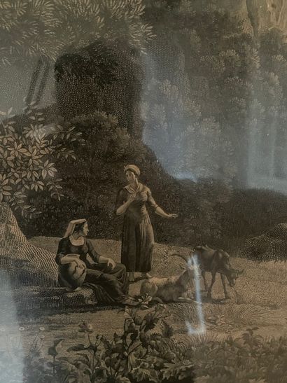 Dans le goût du XVIIIe siècle 

Les cascades...