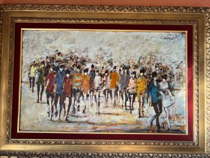 André MONTAGNÉ (1929-2002)

La sortie

Huile...
