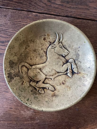 Coupelle en bronze 