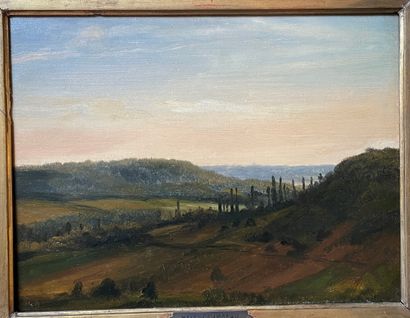 Ecole FRANCAISE du XIXe siècle

Paysage aux...