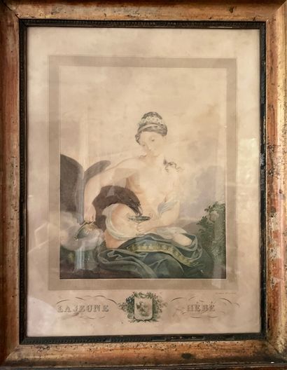 Deux gravures mythologiques (usures)

XIXe...