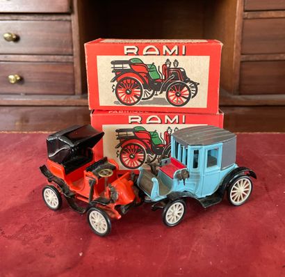 Deux petites voitures miniature, RAMI
