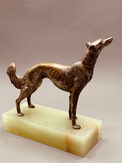 Louis-Albert CARVIN (1860-1951)

Barzoï

Bronze...