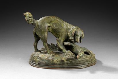 D'après Antoine Louis BARYE (1796-1875)

Chien...