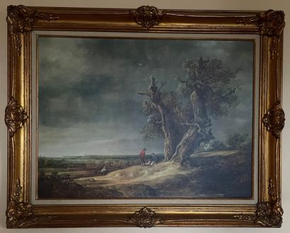 Pièce encadrée, 