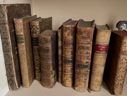 Lot de livres anciens du XVIIIe siècle au...