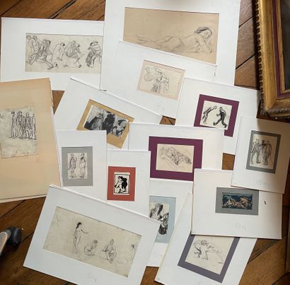 Ecole du début du XXe siècle

14 dessins...