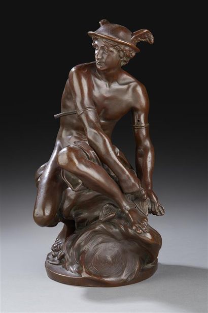 D'après Jean Baptiste PIGALLE (1714-1785)

Mercure...