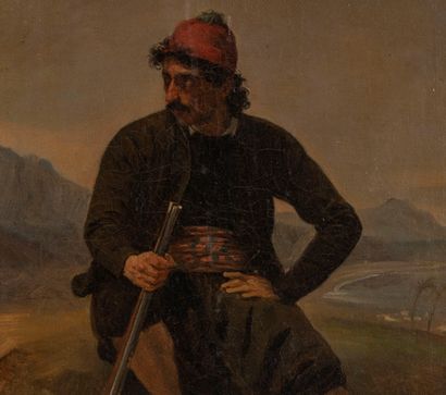 
French school of the 19th century




Man...