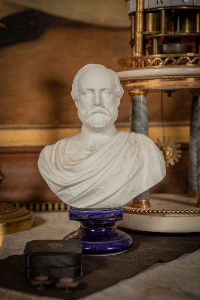 
Henri d'Artois, comte de Chambord (1820-1883).




Buste...