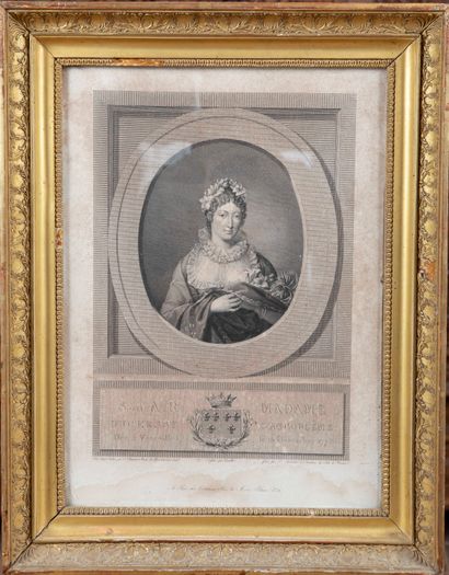 
D'après DUMONT




Portrait de la duchesse...
