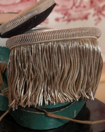 
Pair of epaulets against epaulets of lieutenant...