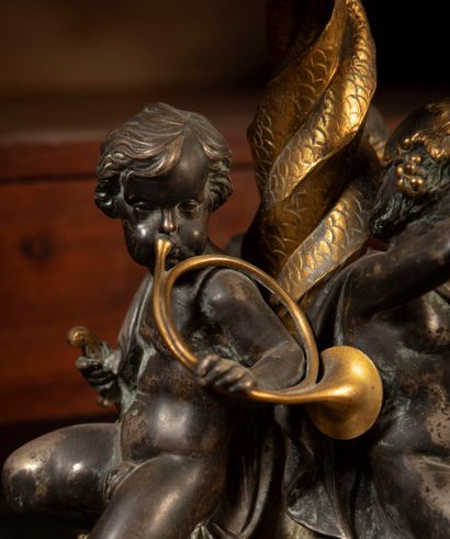 
DELAFONTAINE and MAURY




Large silvered...
