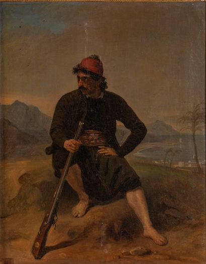 
French school of the 19th century




Man...