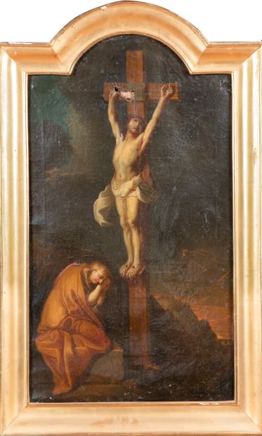 
17th century FRENCH school




Crucifixion




Oil...