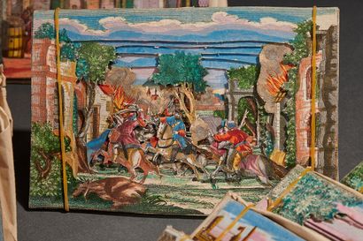 Rare THEATRE de PAPIER du XVIIIe siècle

Série...
