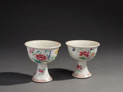 CHINE - Epoque YONGZHENG (1723 - 1735)

Paire...