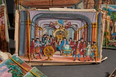 Rare THEATRE de PAPIER du XVIIIe siècle

Série...