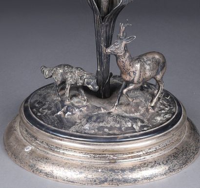 Support pour une coupe en cristal ou en porcelaine....